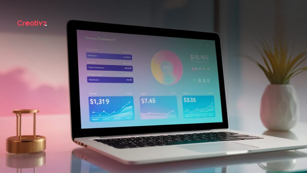 Business analytics dashboard showing unclear ROI and attribution data