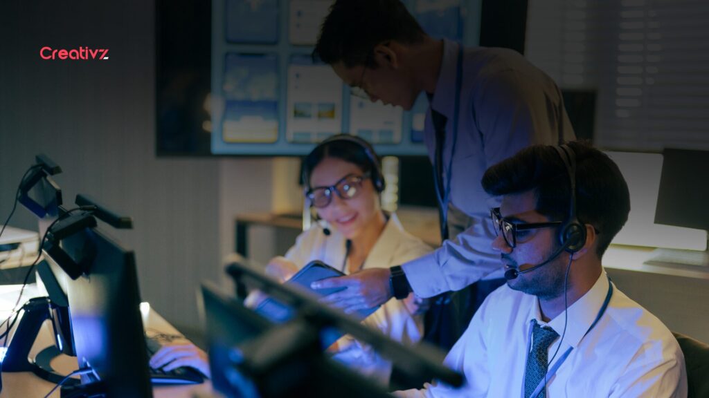 Airline operations staff coordinating schedules and recovery during a large service disruption.