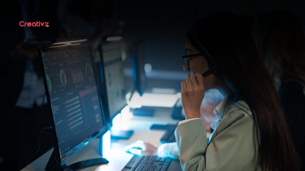 Technology professional troubleshooting integrations in an automated business workflow.